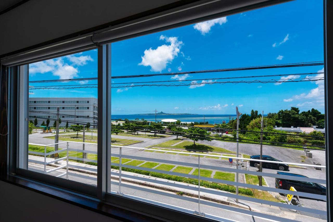 Ocean View Terrace Bise Villa Motobu Luaran gambar