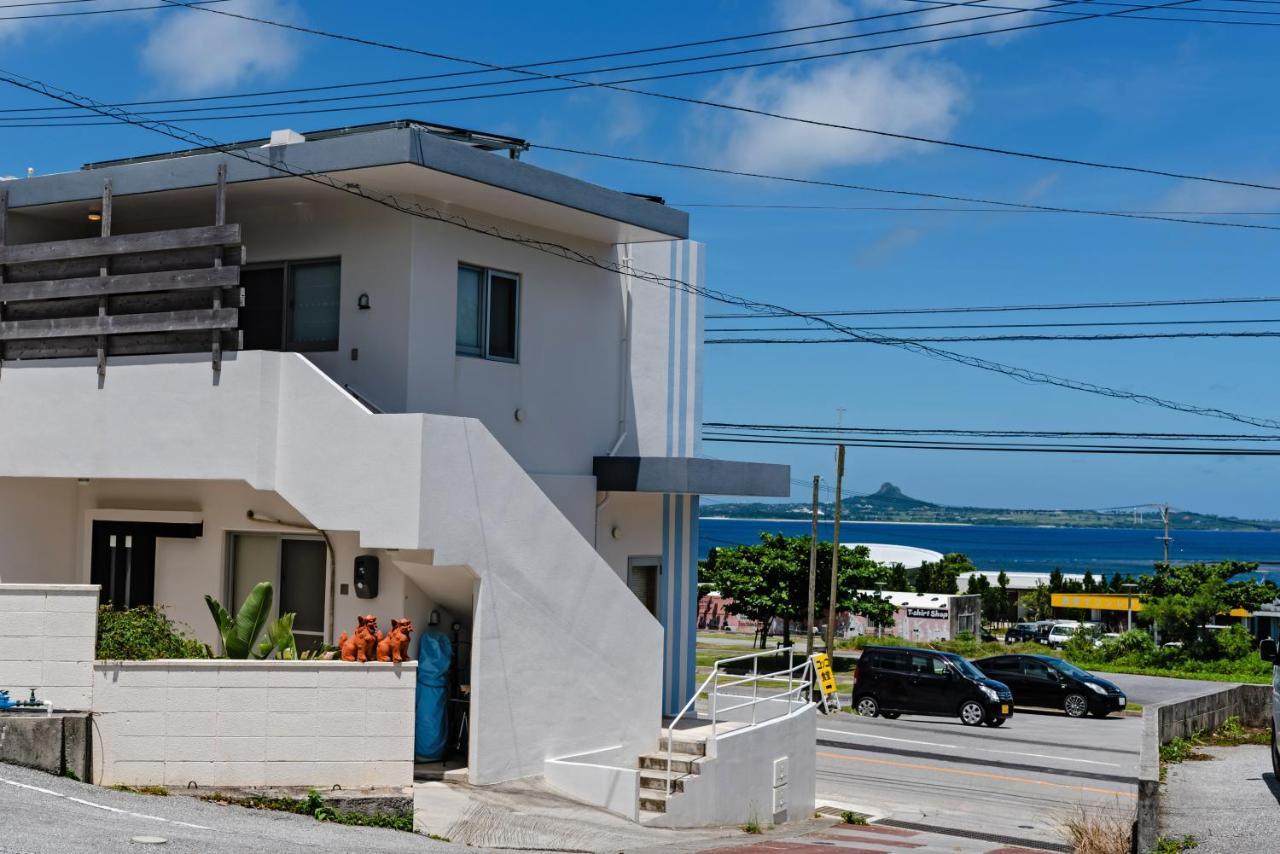 Ocean View Terrace Bise Villa Motobu Luaran gambar