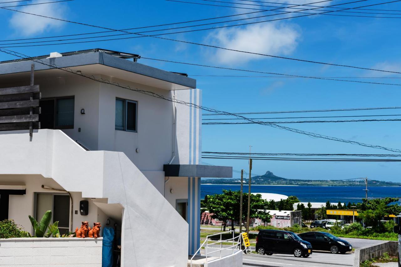 Ocean View Terrace Bise Villa Motobu Luaran gambar